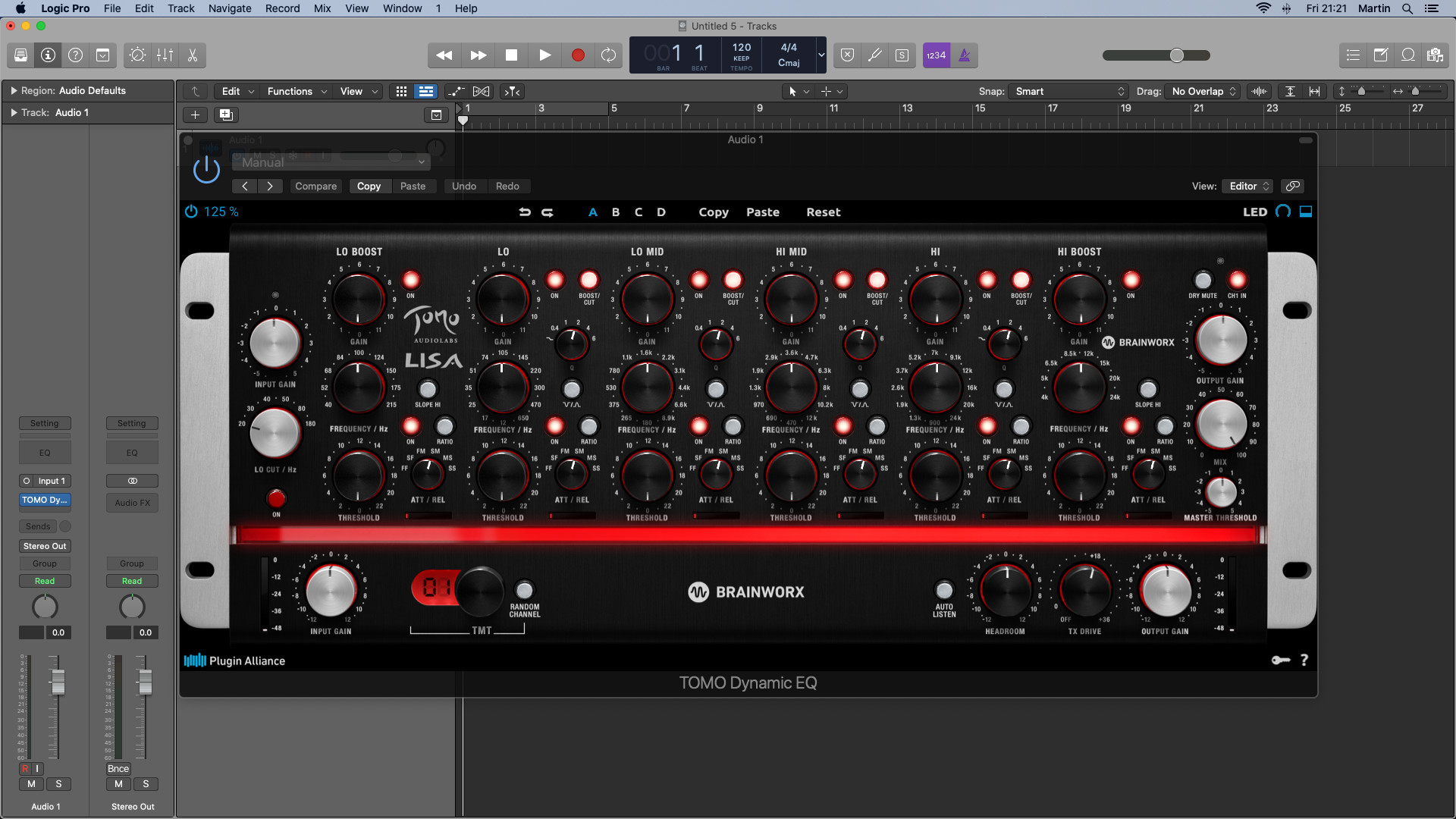 Plugin Alliance TOMO Audiolabs LISA Dynamic EQ